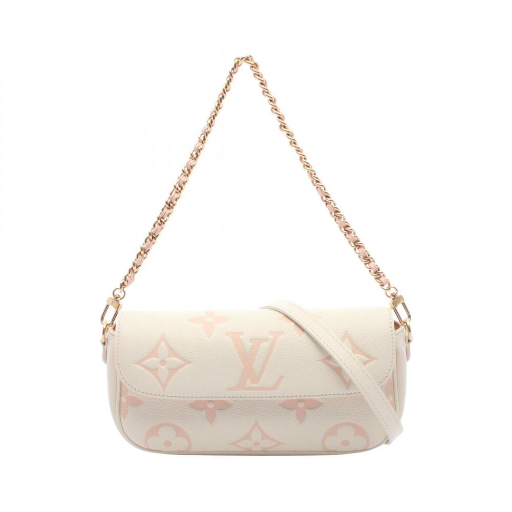 Louis Vuitton Wallet on Chain Ivy 2-Way Shoulder Bag/Handbag, Leather, Monogr...